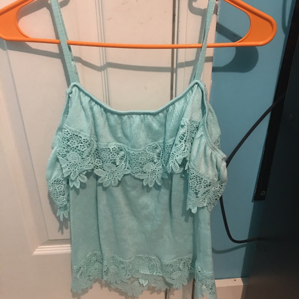 Spaghetti strap tank top